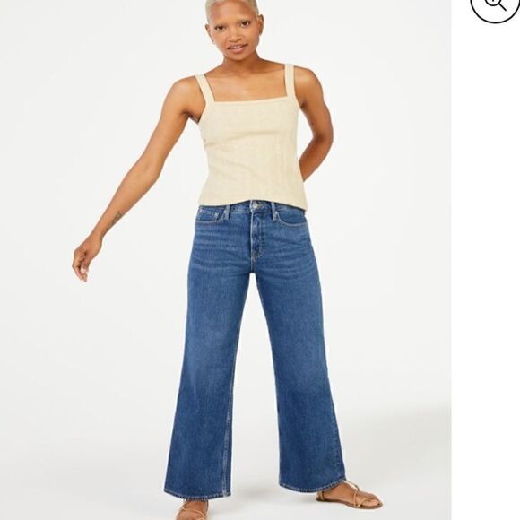 NWT Free Assembly The Wide Straight Jean - Picture 2 of 4